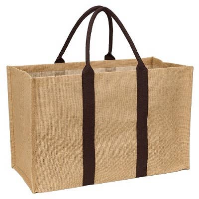 48L Multi - Purpose Burlap Tote Bag - Snedkerværktøj