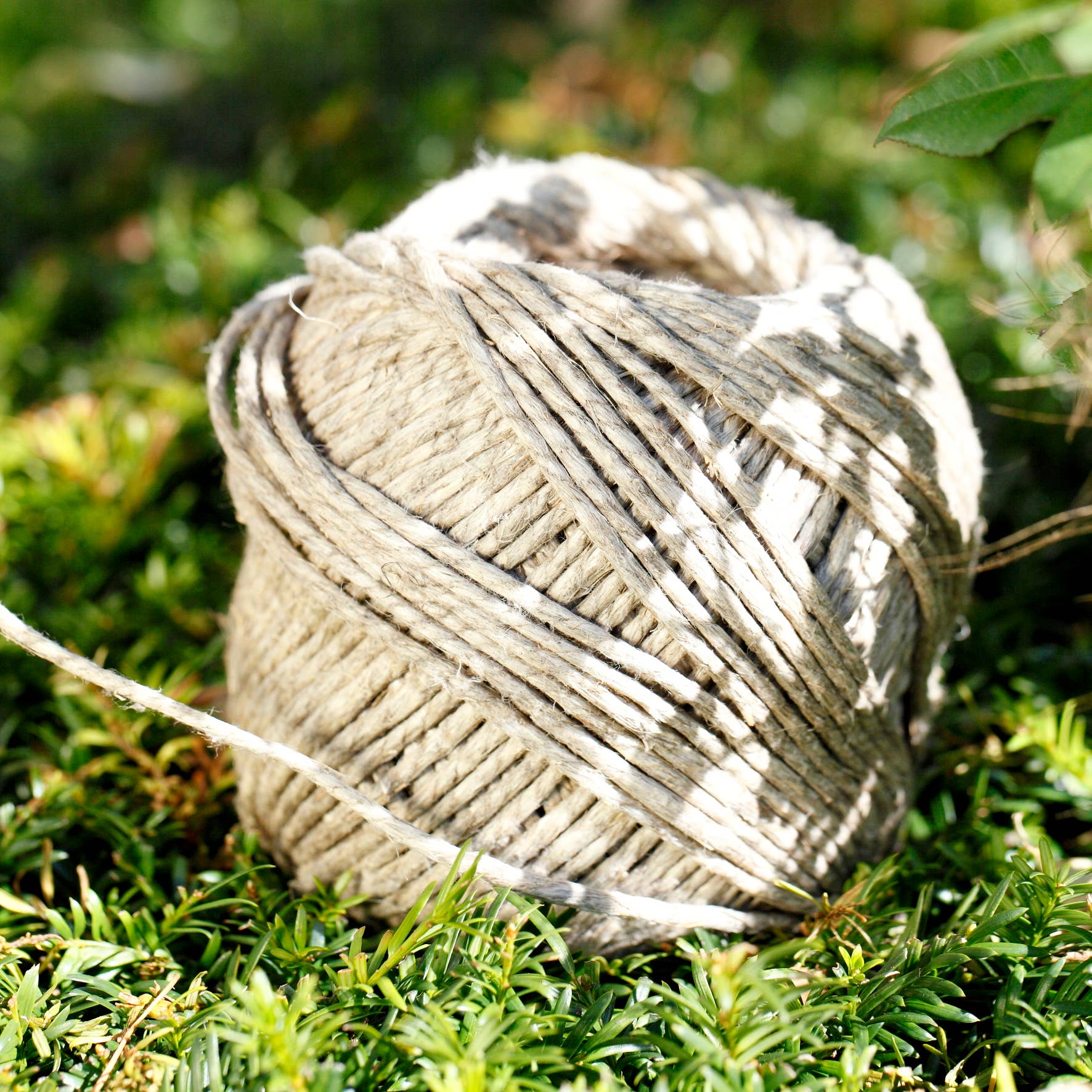 Natural linen string Ø3.5mm ±100m - Snedkerværktøj