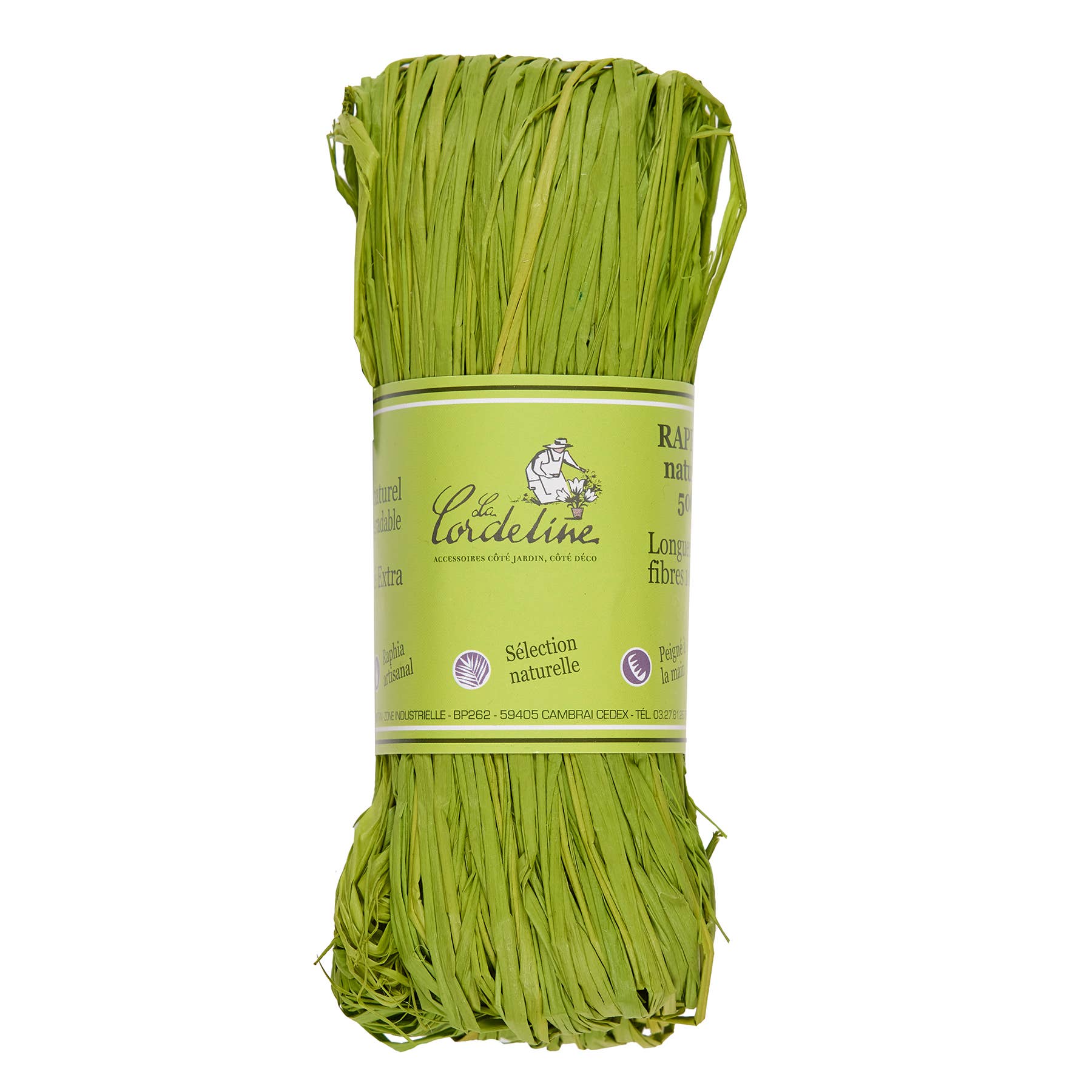 Natural raffia 50g fiber length ± 95cm - Various colors - Snedkerværktøj